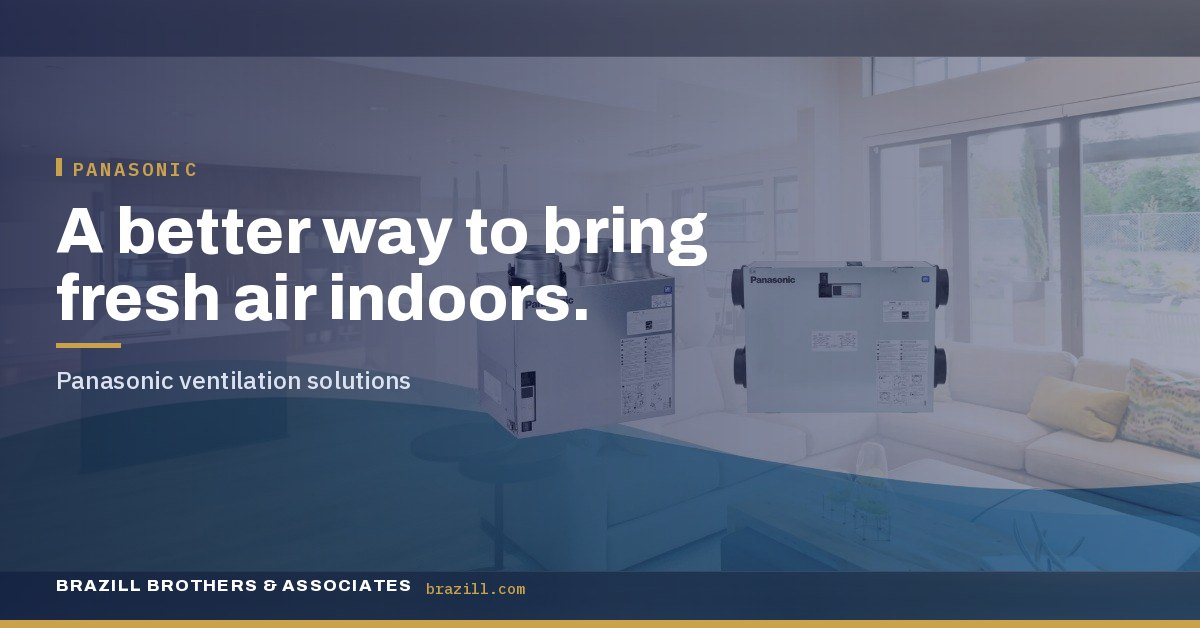 A better way to bring fresh air indoors: Panasonic ventilation solutions