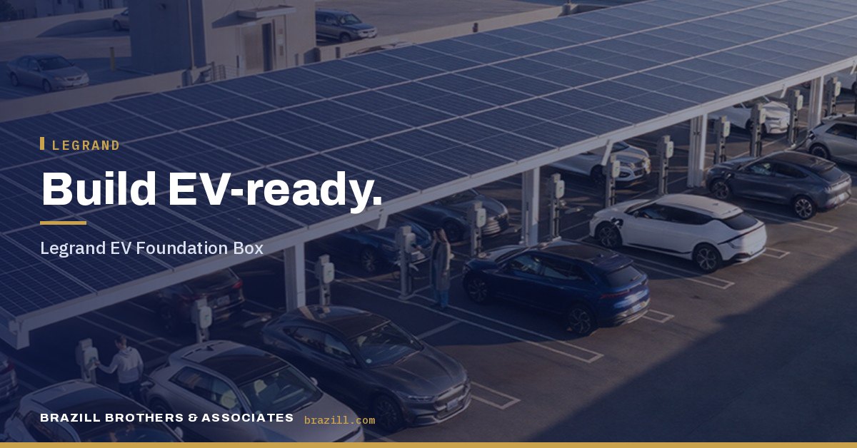 Build EV-ready: Legrand EV Foundation Box