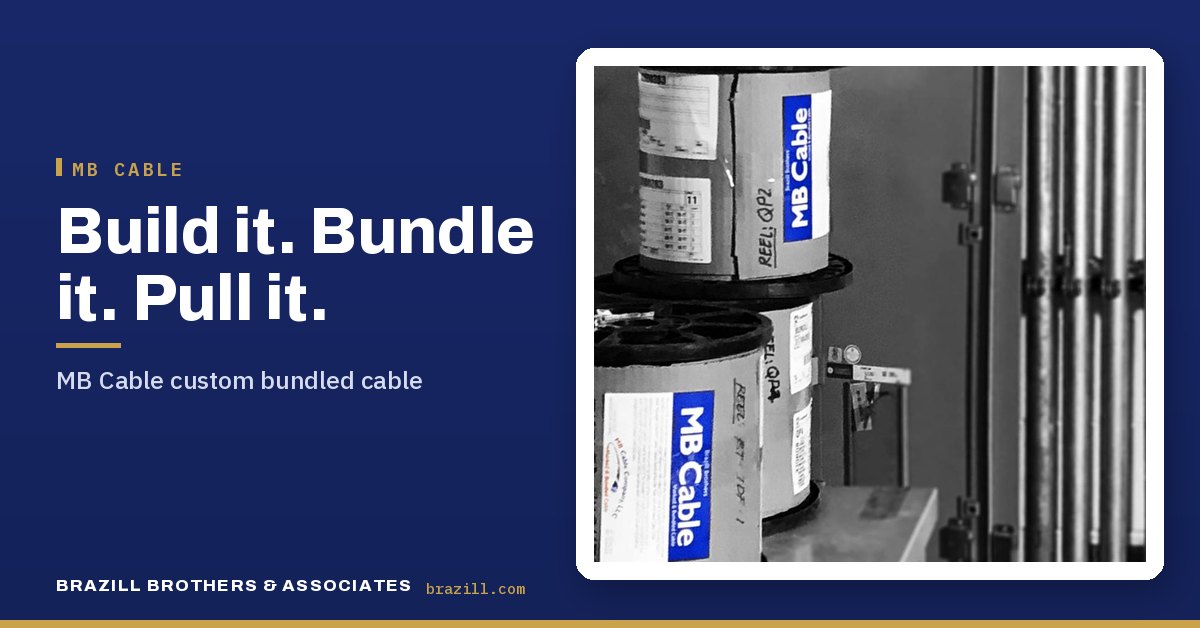 Build it. Bundle it. Pull it: MB Cable custom bundled cable