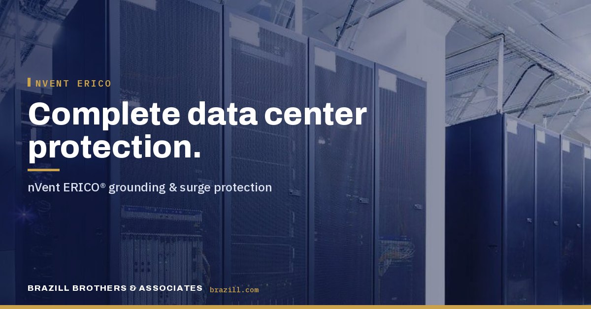 Complete data center protection: nVent ERICO® grounding & surge protection