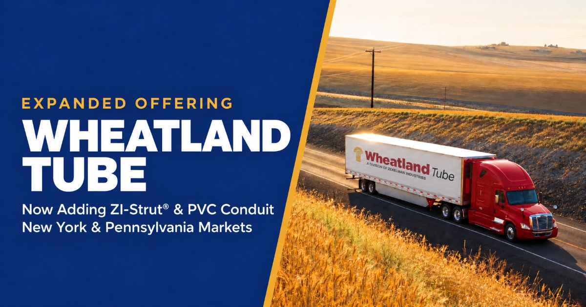 Expanding Our Wheatland Offering in NY/PA: ZI-Strut & PVC Conduit