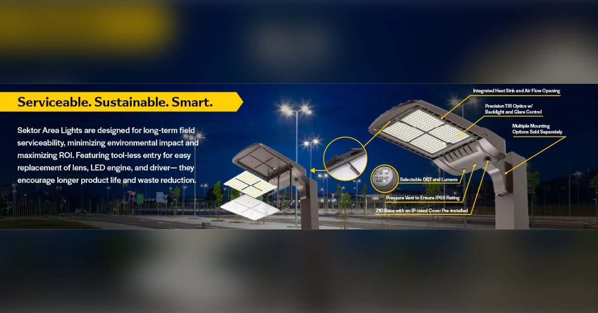 Field-Serviceable Area Lighting Is Here